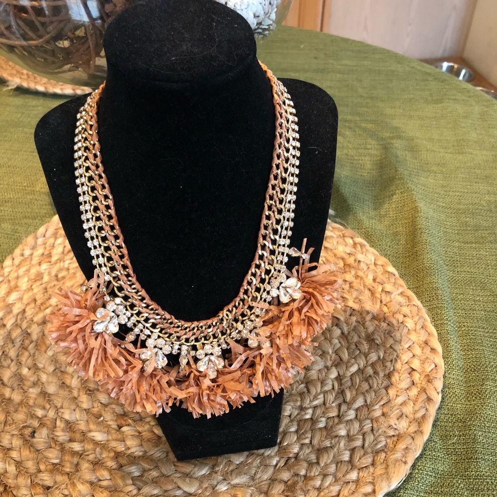 Banana republic statement necklace.  Worn twice